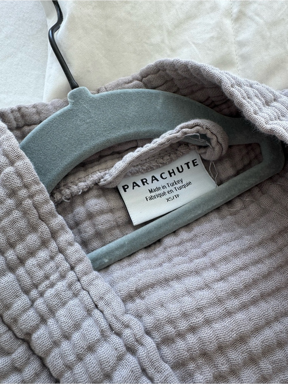 Parachute Cloud Cotton Robe - Taupe - Picture 3 of 3